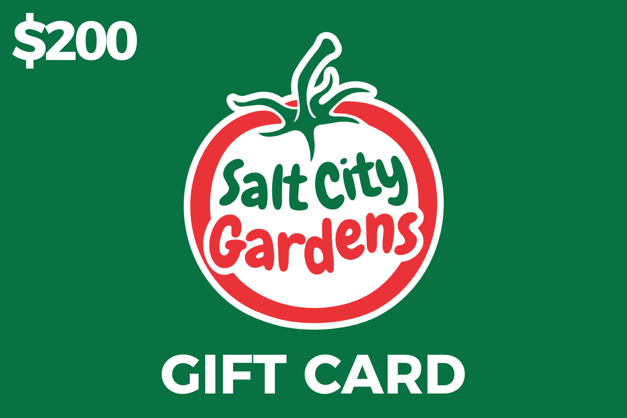 Salt City Gardens Gift Card